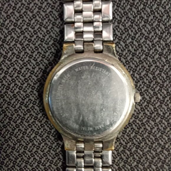 Caravelle By Bulova Mens Quartz Watch With Day/Date Display Stainless Steel Band - Picture 2 of 6